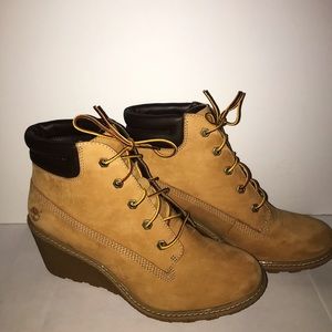 Timberland • Amston wheat nubuck wedge boot